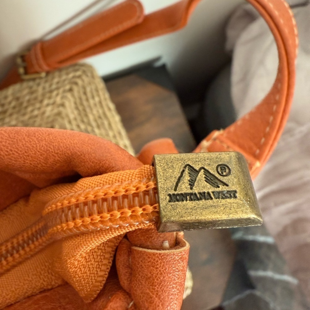 Montana West Orange Saddle Bag Western Studded Swiftie Orange Era Concert - Picture 7 of 13